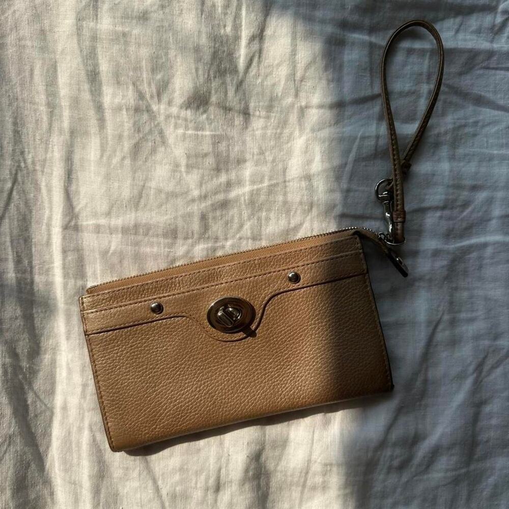 Vintage coach wristlet wallet